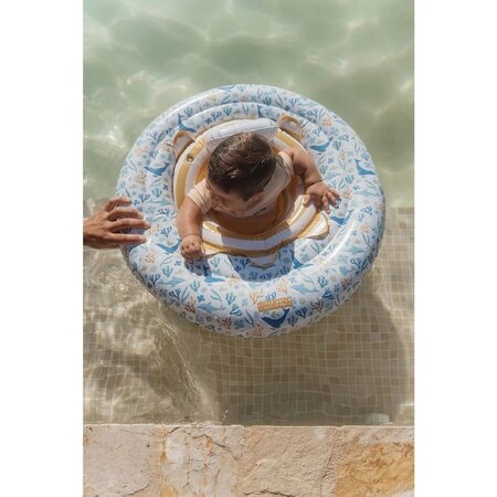Colac pentru bebelusi Ocean Dreams, Albastru, 6 luni+, Little Dutch 701116