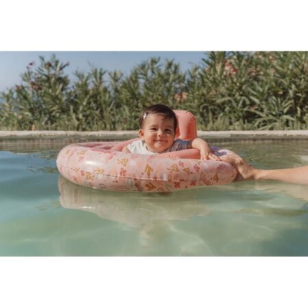Colac pentru bebelusi Ocean Dreams, Roz, 6 luni+, Little Dutch 701122
