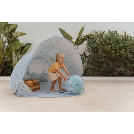 Cort pentru plaja Pop-Up Ocean Dreams, Albastru, Little Dutch 701137