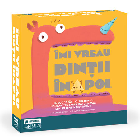 Joc de societate - Imi vreau dintii inapoi, 4+ ani, Exploding Kittens
