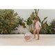 Minge de plaja cu figurina 3D Ocean Dreams, Roz, 2 ani+, Little Dutch 701240