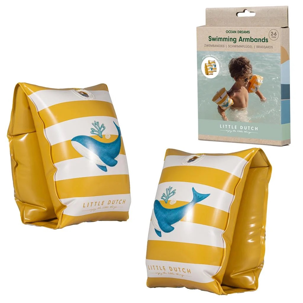 Aripioare de  inot pentru copii Ocean Dreams, 2 ani+, Galben, Little Dutch