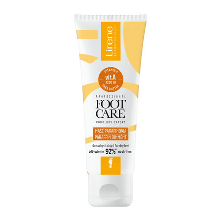 LIRENE UNGUENT CU PARAFINA SI VIT. A PENTRU PICIOARE 75 ML