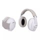 Casti antifonice 2 in 1, Alb, 0-3 ani, Dooky 701347