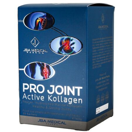 Artrhro Kollagen pulbere, 20 plicuri buvabile, Pro Joint Active Kollagen 701342