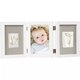 Rama foto tripla cu kit amprenta 2D Happy Hands Baby, Dooky 701374