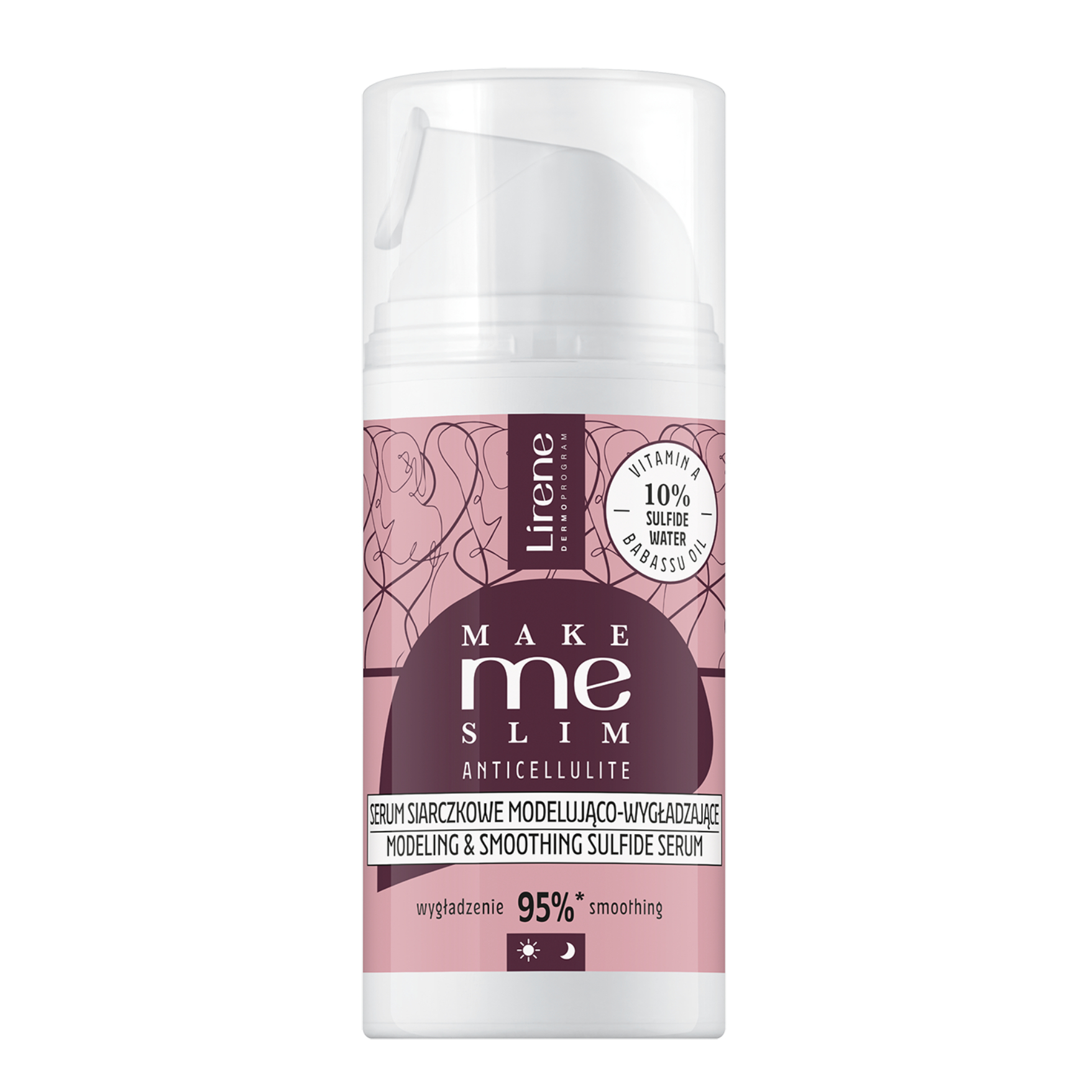 Ser cu efect de modelare si netezire a corpului Make me Slim, 100 ml, Lirene