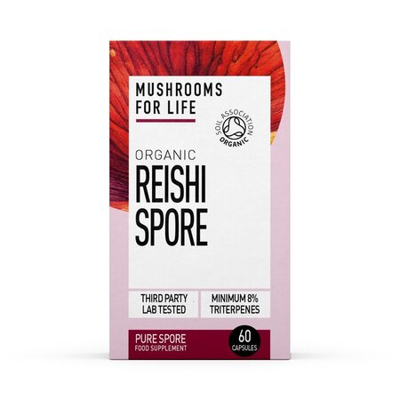 Organic Reishi Spore, 800mg, Mushrooms For Life