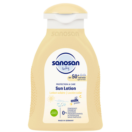 Lotiune de corp SPF50+ Baby, 100 ml, Sanosan