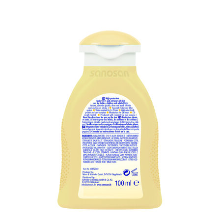 Lotiune de corp SPF50+ Baby, 100 ml, Sanosan 794619