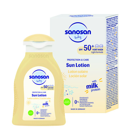 Lotiune de corp SPF50+ Baby, 100 ml, Sanosan
