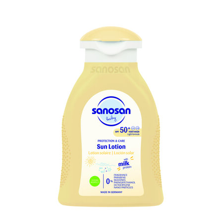 Lotiune de corp SPF50+ Baby, 100 ml, Sanosan 794620