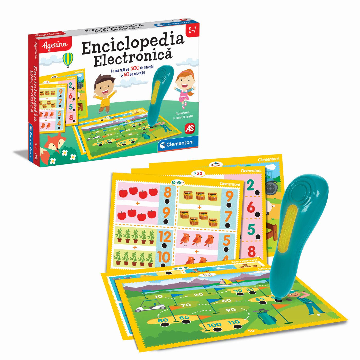 Enciclopedia Electronica Agerino, 5-7 ani, Clementoni