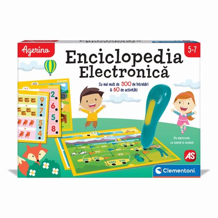 Enciclopedia Electronica Agerino, 5-7 ani, Clementoni 701510
