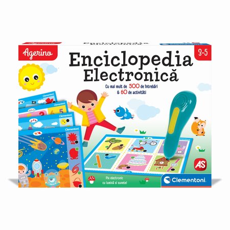 Enciclopedia Electronica Agerino, 3-5 ani, Clementoni 701517