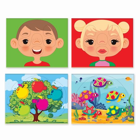 Joc educativ Potriveste Formele, 2-4 ani, AS 701615
