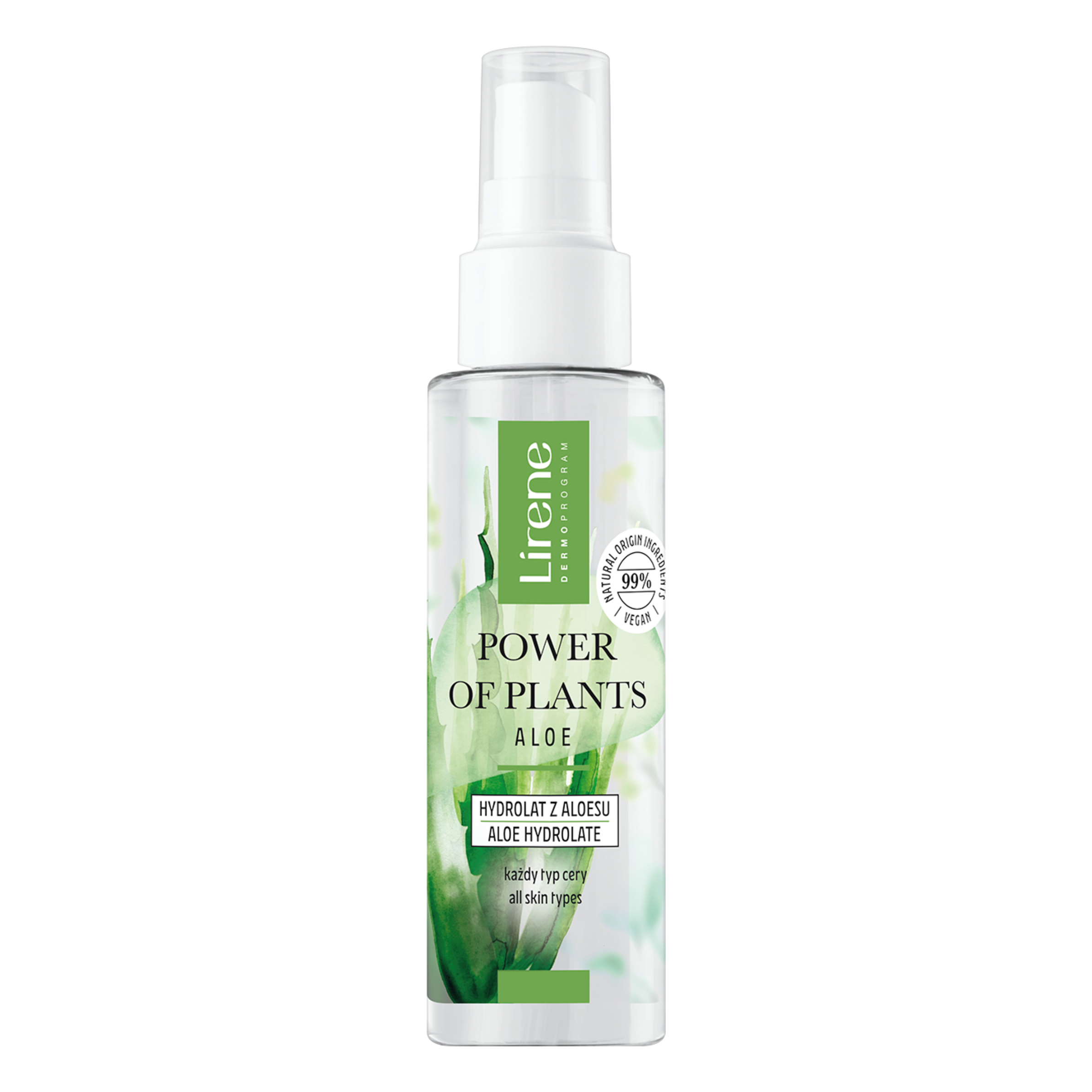 Hidrolat facial cu efect hidratant Power of Plants, 100 ml, Lirene