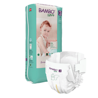 Scutece Ecolabe, Nr. 3, 4-8 kg, 52 bucati, Bambo Nature