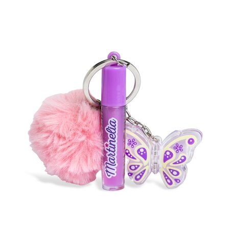 Set balsam de buze si breloc World Butterfly, 1 bucata, Martinelia 701703