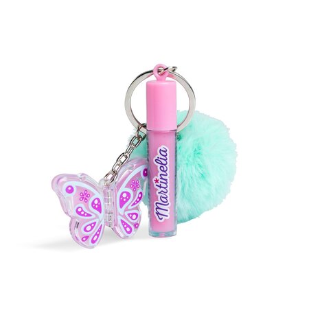 Set balsam de buze si breloc World Butterfly, 1 bucata, Martinelia 701702
