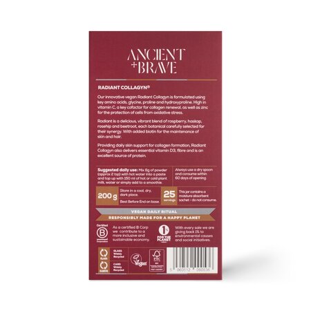 Pudra Radiant Collagyn for Beauty, 200 g, Ancient and Brave 701707