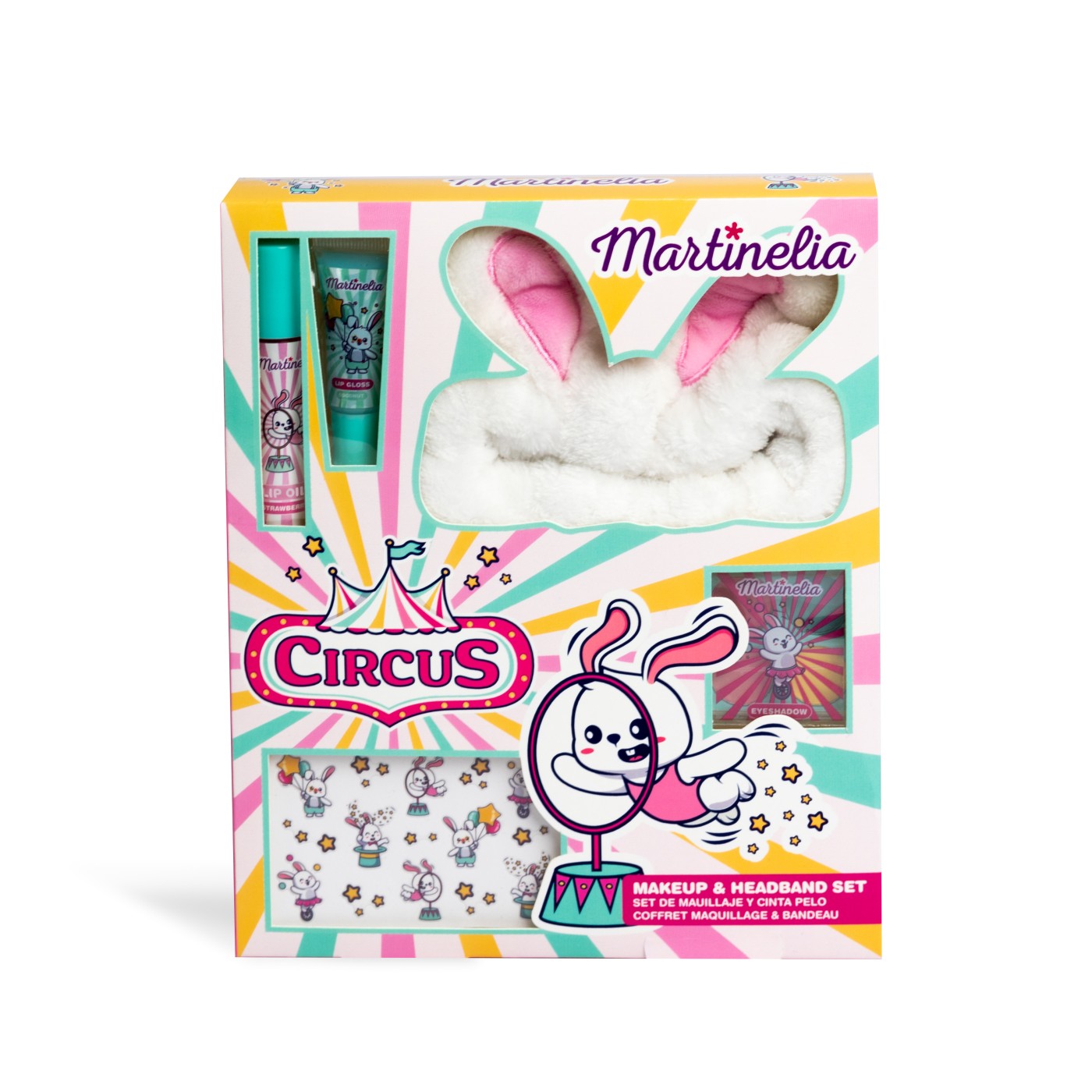 Set make-up si bentita pentru fetite Circus, Martinelia