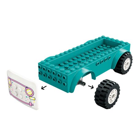 Furgoneta de inghetata in orasul Heartlake, 4 ani+, 42644, Lego Friends 701926