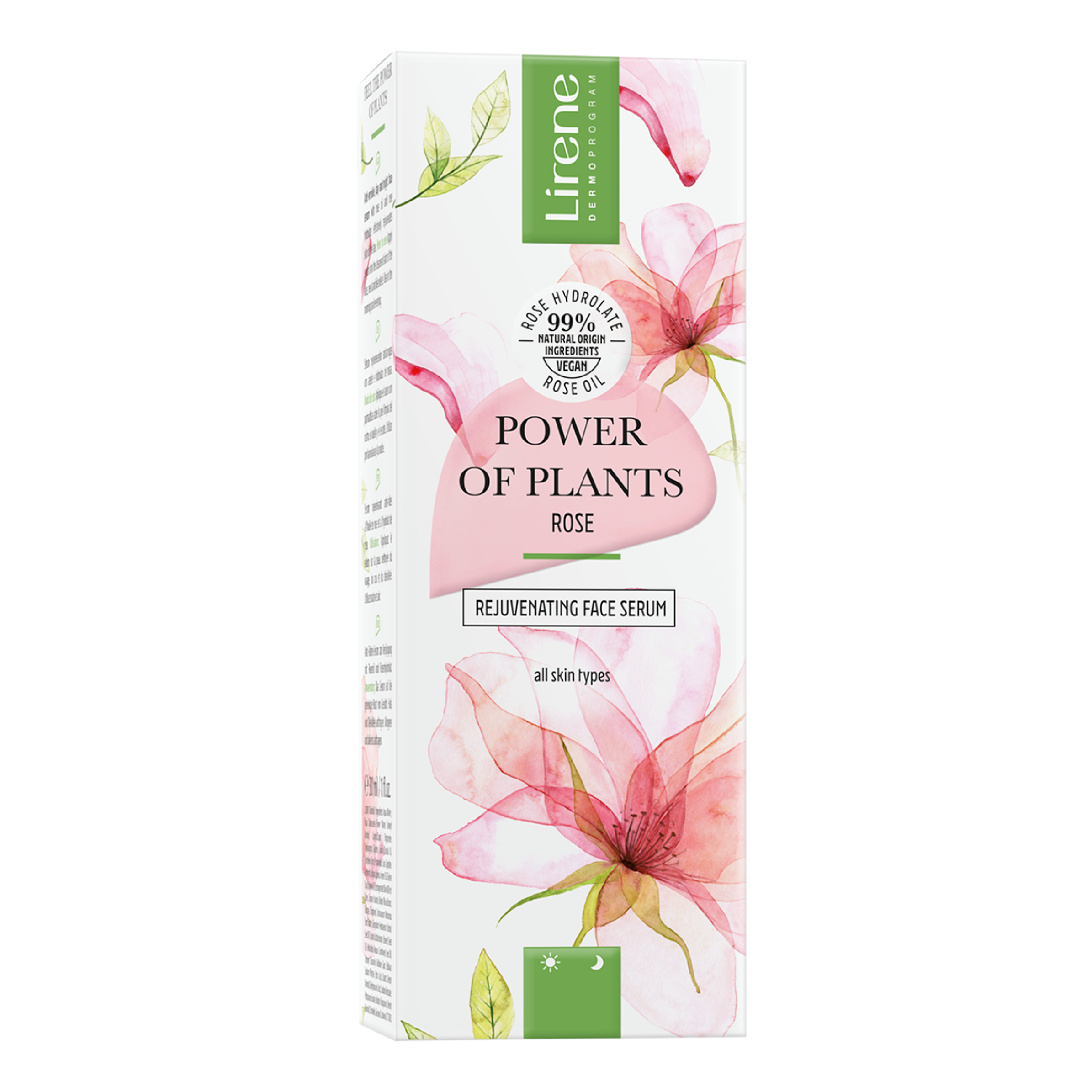 Ser facial cu efect de lifting Power of Plants, 30 ml, Lirene