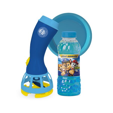 Set de baloane de sapun cu generator Paw Patrol, 3 ani+, 450 ml, Nickelodeon 701973