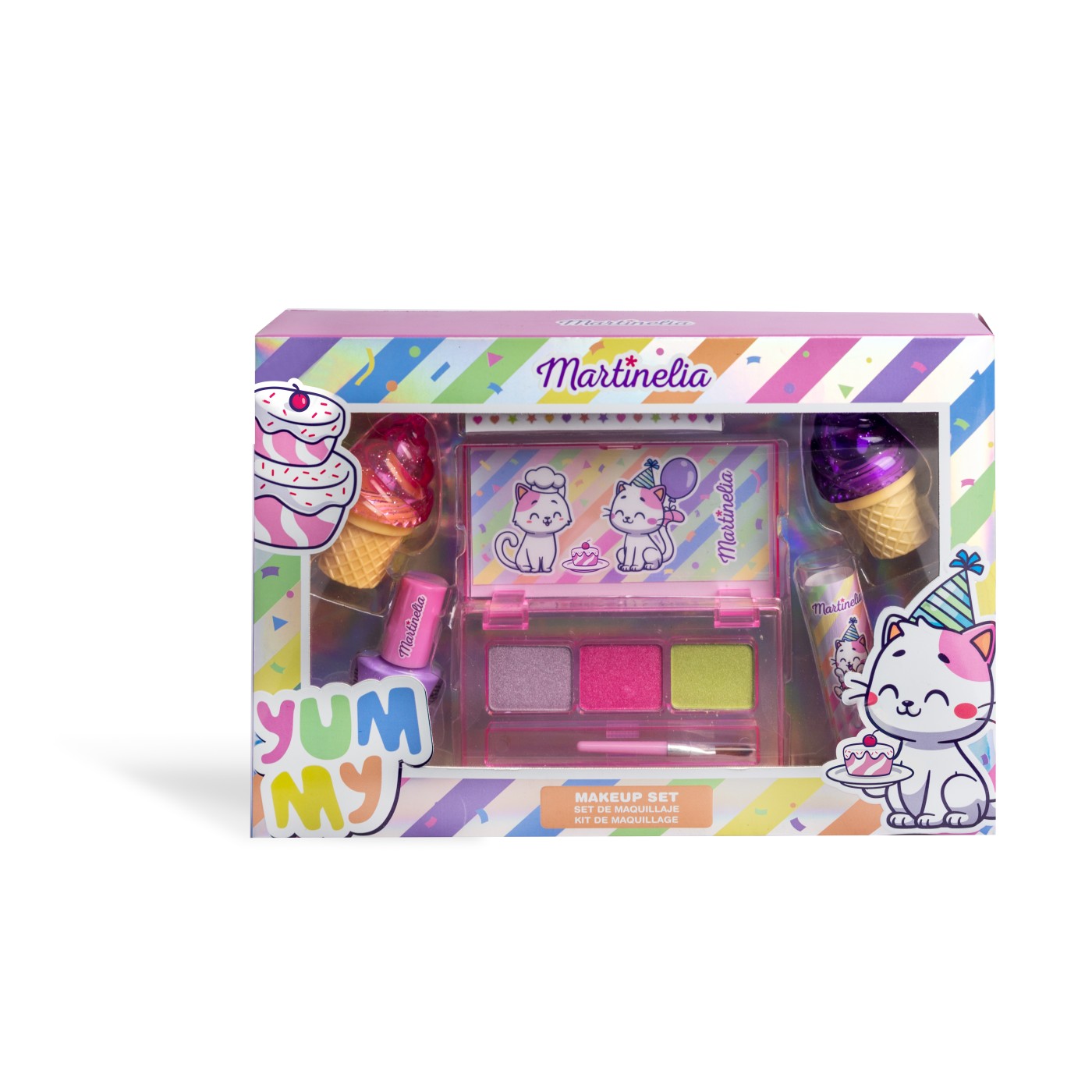 Set de machiaj pentru copii Yummy, Martinelia