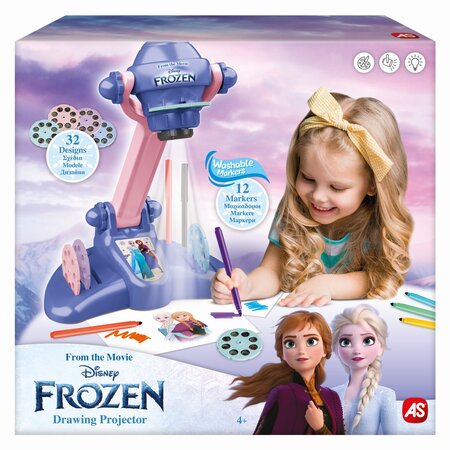 Proiector de pictura Frozen, 3 ani+, AS 702003