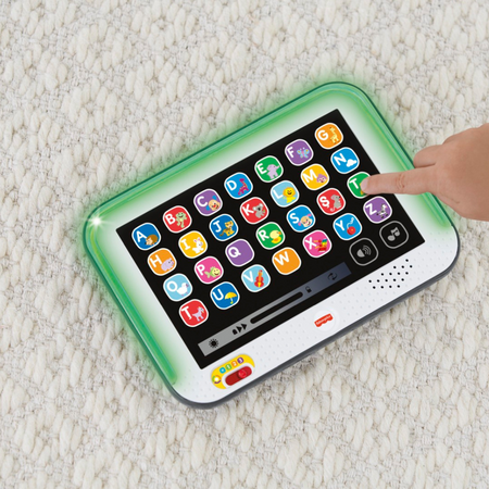 Tableta interactiva cu 3 niveluri de dezvoltare, 12-36 luni, Fisher Price 702056