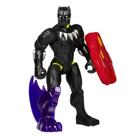 Figurina Marvel Avengers  Black Panther MixMashers, 12 cm, 4 ani+, Hasbro 702061