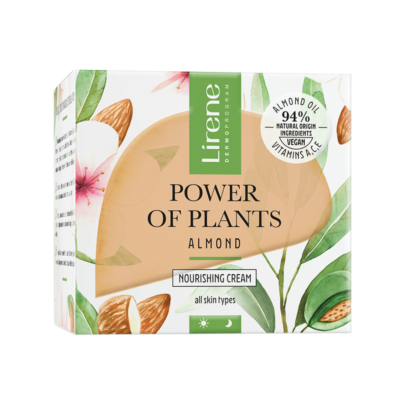 Crema hranitoare de zi si noapte Power of Plants, 50 ml, Lirene