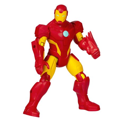 Figurina Marvel Avengers Iron Man MixMashers, 12 cm, 4 ani+, Hasbro 702083