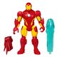 Figurina Marvel Avengers Iron Man MixMashers, 12 cm, 4 ani+, Hasbro 702077