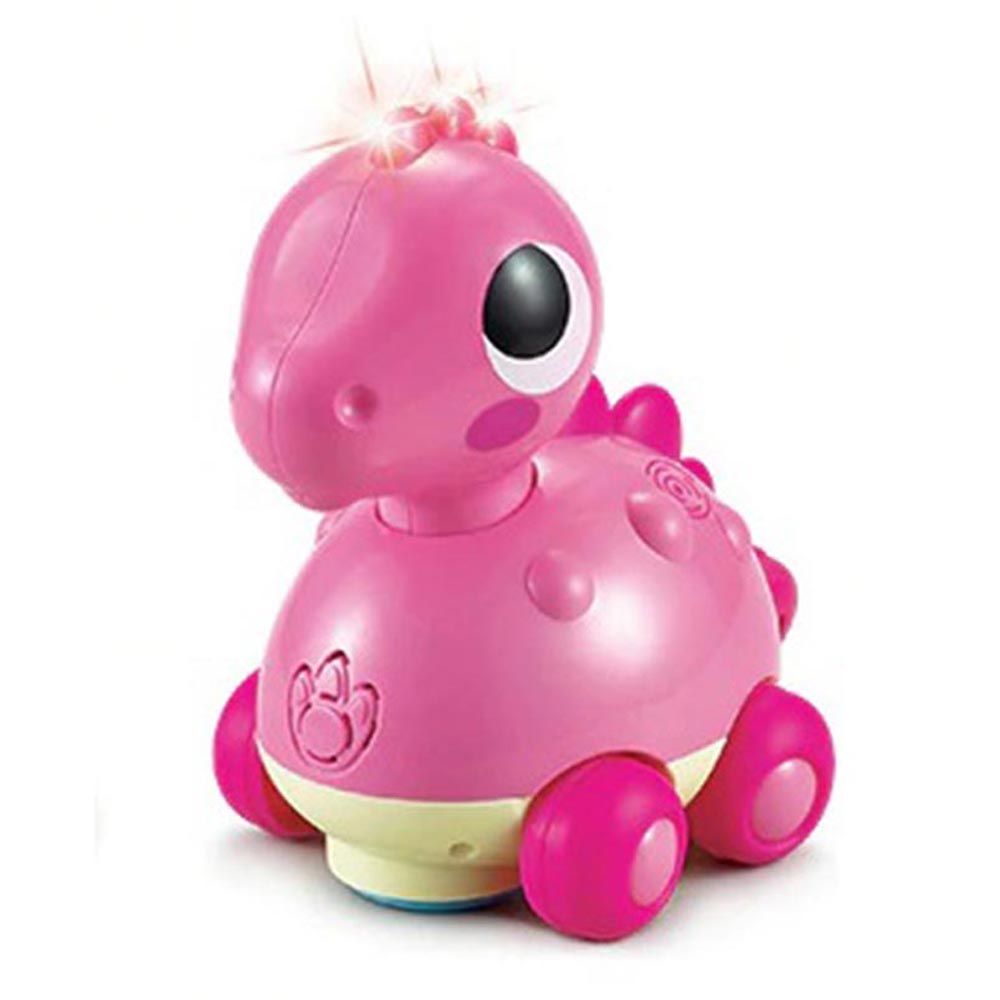 Jucarie interactiva cu sunete si lumini Dino, 18 luni+, Hola