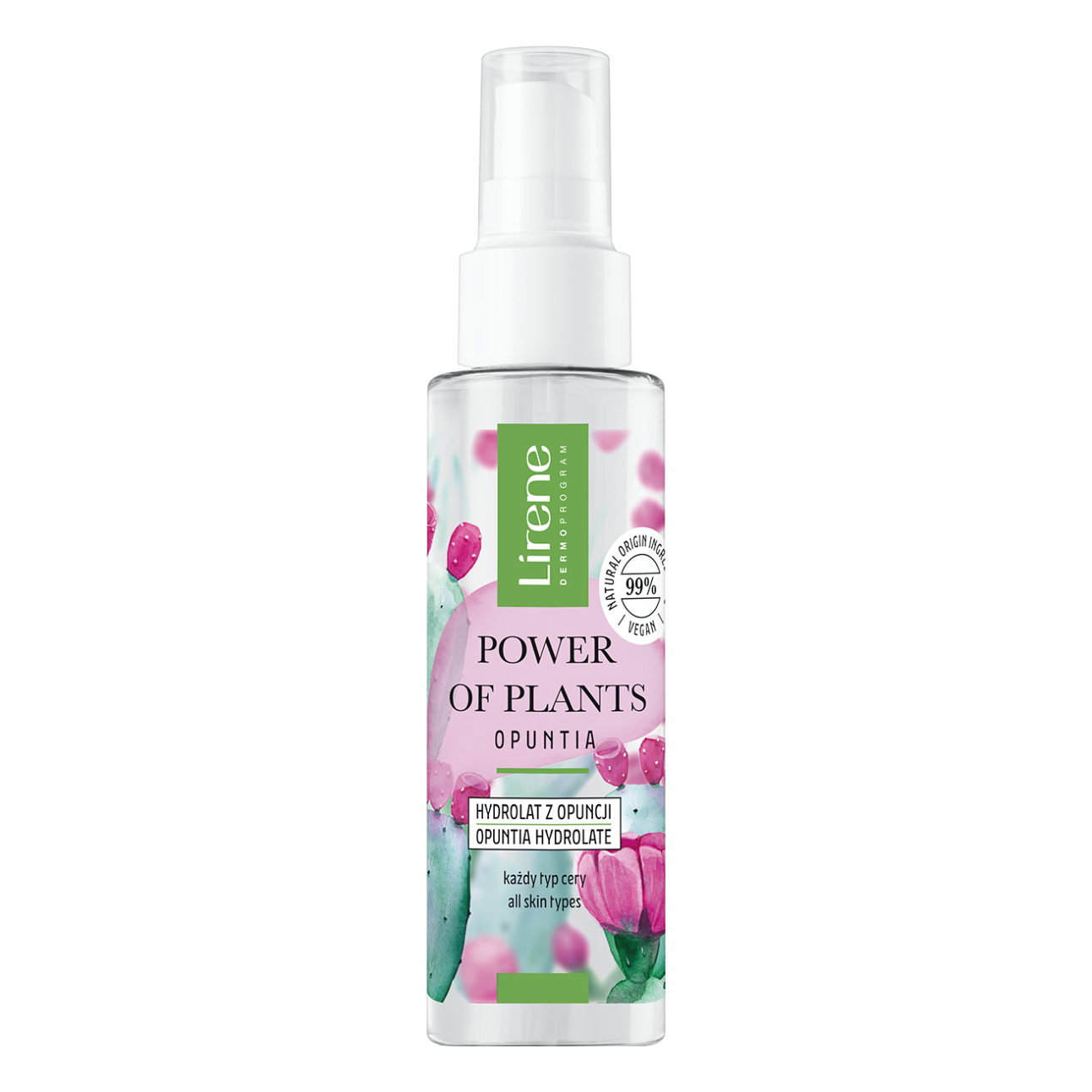 Hidrolat facial netezitor cu efect hidratant Power of Plants, 100 ml, Lirene