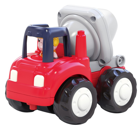 Masinuta de constructii cu frictiune, Diverse Modele, 18 luni+, 1 bucata, Hola 702159