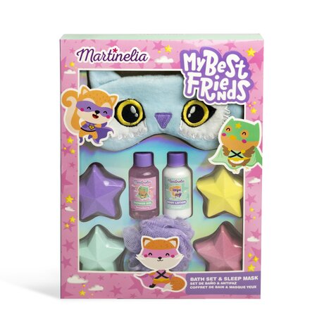 Set de baie si masca de dormit My Best Friends, Martinelia 702178