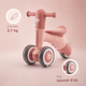 Bicicleta fara pedale Minibi, Pink, 1 an+, Kinderkraft 775903