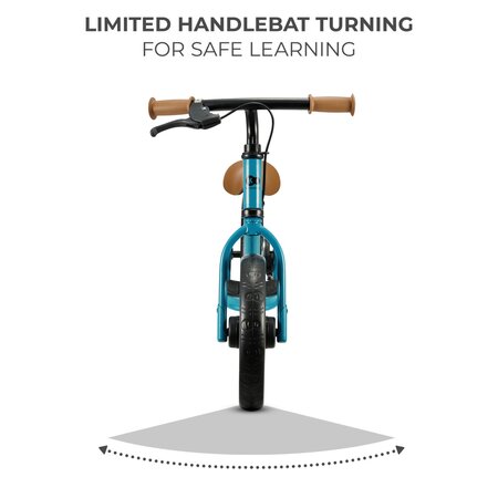 Bicicleta fara pedale Space, Dark Blue, 2 ani+, Kinderkraft 702206