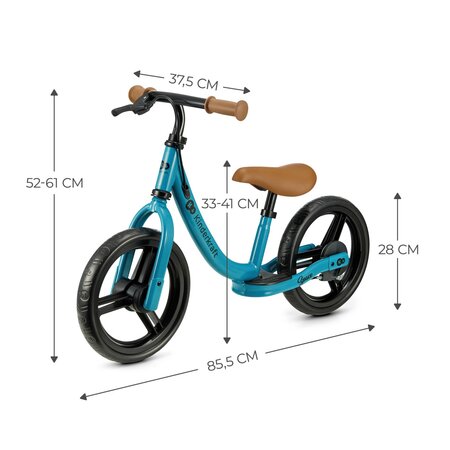 Bicicleta fara pedale Space, Dark Blue, 2 ani+, Kinderkraft 702209
