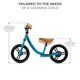 Bicicleta fara pedale Space, Dark Blue, 2 ani+, Kinderkraft 702205