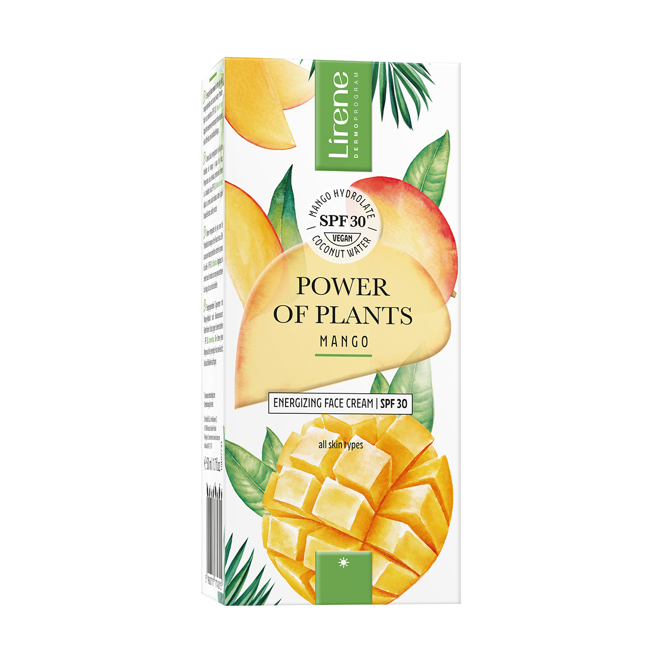 Crema energizanta cu SPF30 Power of Plants, 50 ml, Lirene