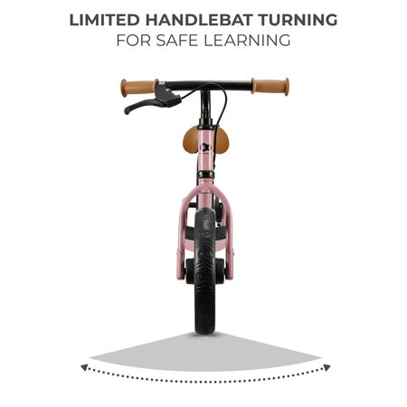 Bicicleta fara pedale Space, Dark Pink, 2 ani+, Kinderkraft 702214