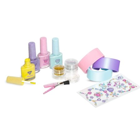 Set pentru unghii si bratari Super Girl, Martinelia 702243