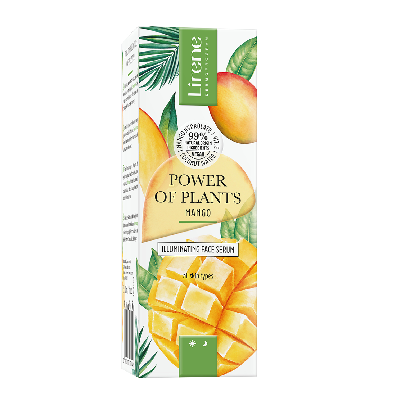 Ser facial iluminator Power of Plants, 30 ml, Lirene
