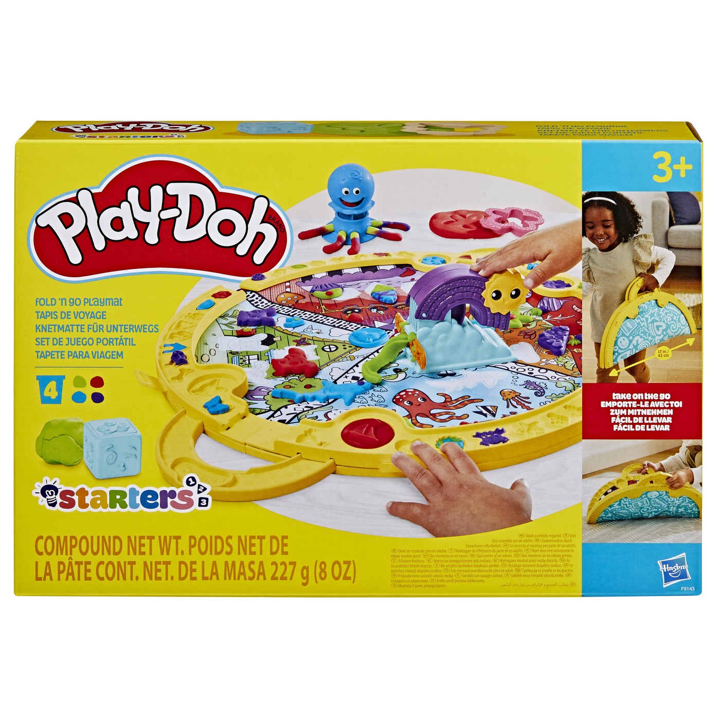 Covoras de joaca pliabil Starters, 3 ani+, Play-Doth