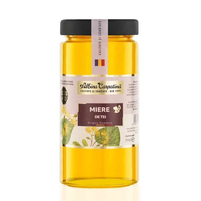 Miere de Tei, 700 g, Albina Carpatina